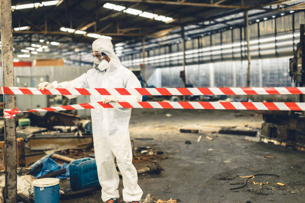 Professional Trauma Scene Cleanup technician working in Gladstone, MI